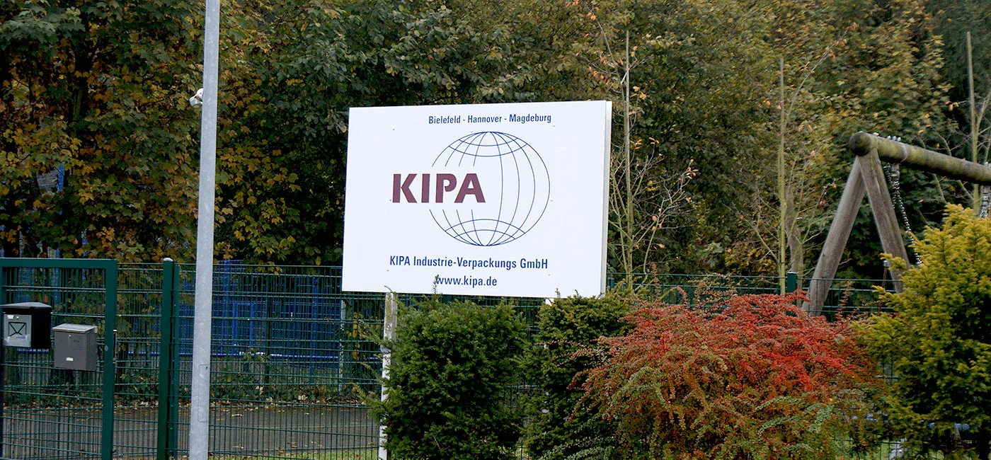 KIPA industrial packaging at the Bielefeld location